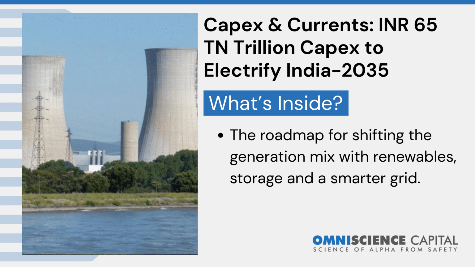 Capex & Currents: INR 65 Trillion Capex to Electrify India-2035